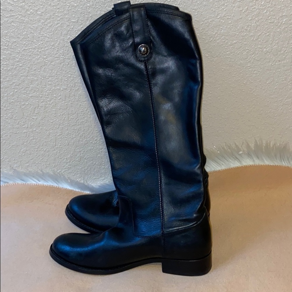 Frye Black Heeled Boots